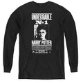 Harry Potter Undesirable No 1 Long Sleeve Kids Youth T Shirt Black Officially Licensed