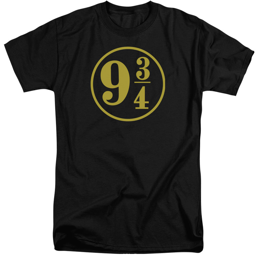 Harry Potter 9 3 4 Mens Tall T Shirt Black Officially Licensed