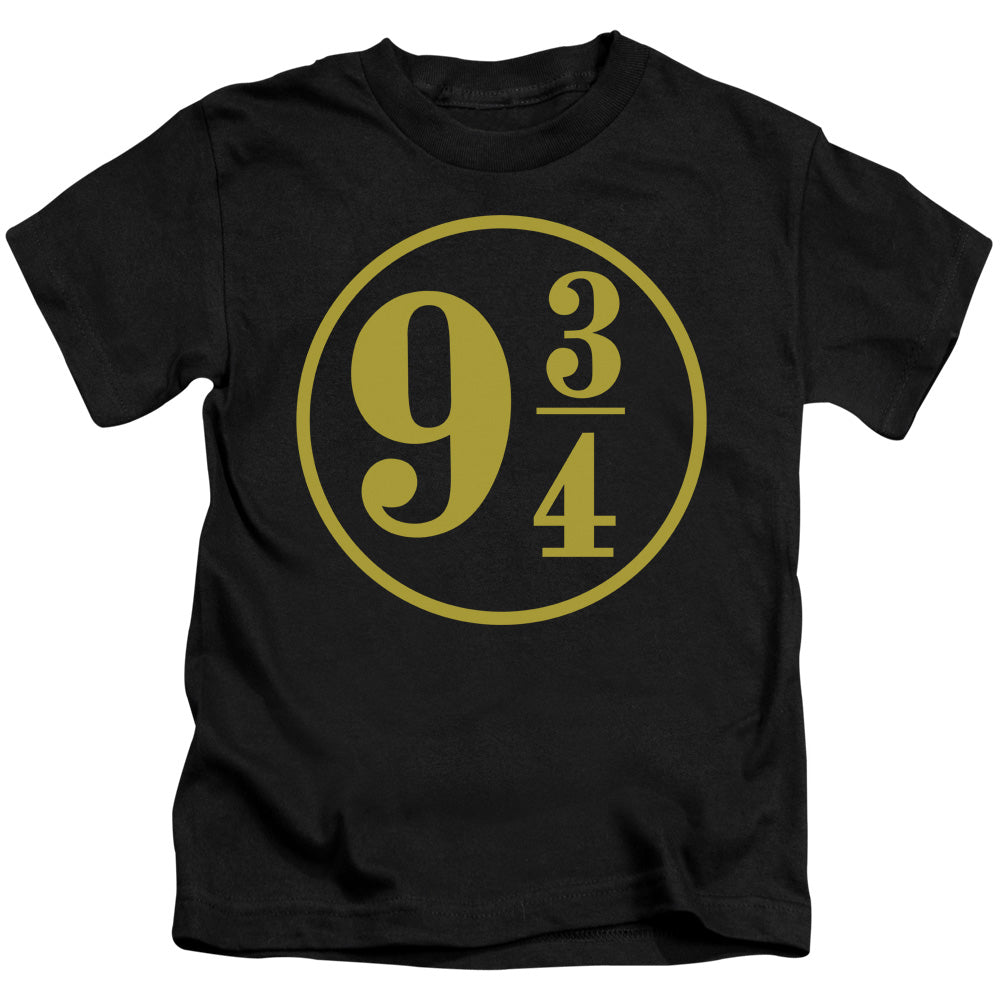 Harry Potter 9 3 4 Juvenile Kids Youth T Shirt Black Officially Licensed