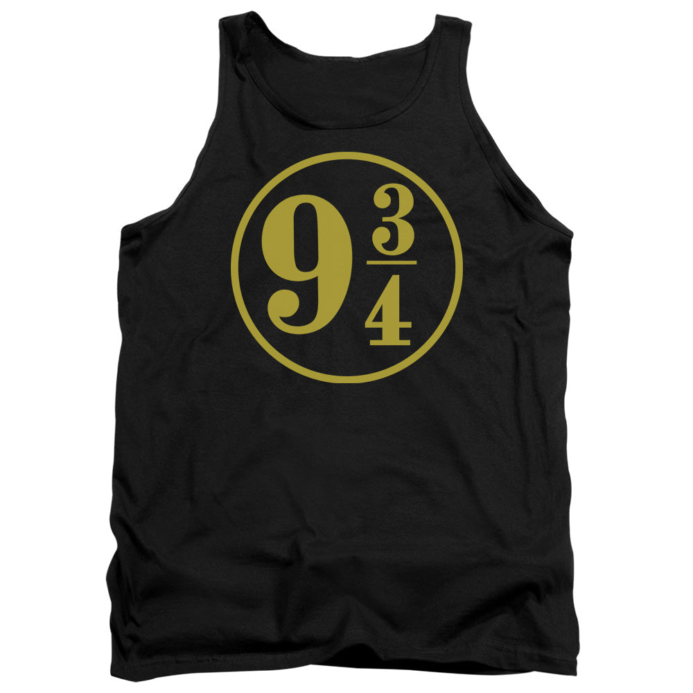 Harry Potter 9 3 4 Mens Tank Top Shirt Black Officially Licensed