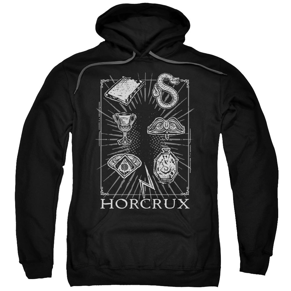 Harry Potter Horcrux Symbols Mens Hoodie Black Officially Licensed