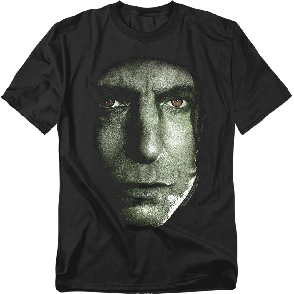 Harry Potter Snape Head Mens T Shirt Black Officially Licensed