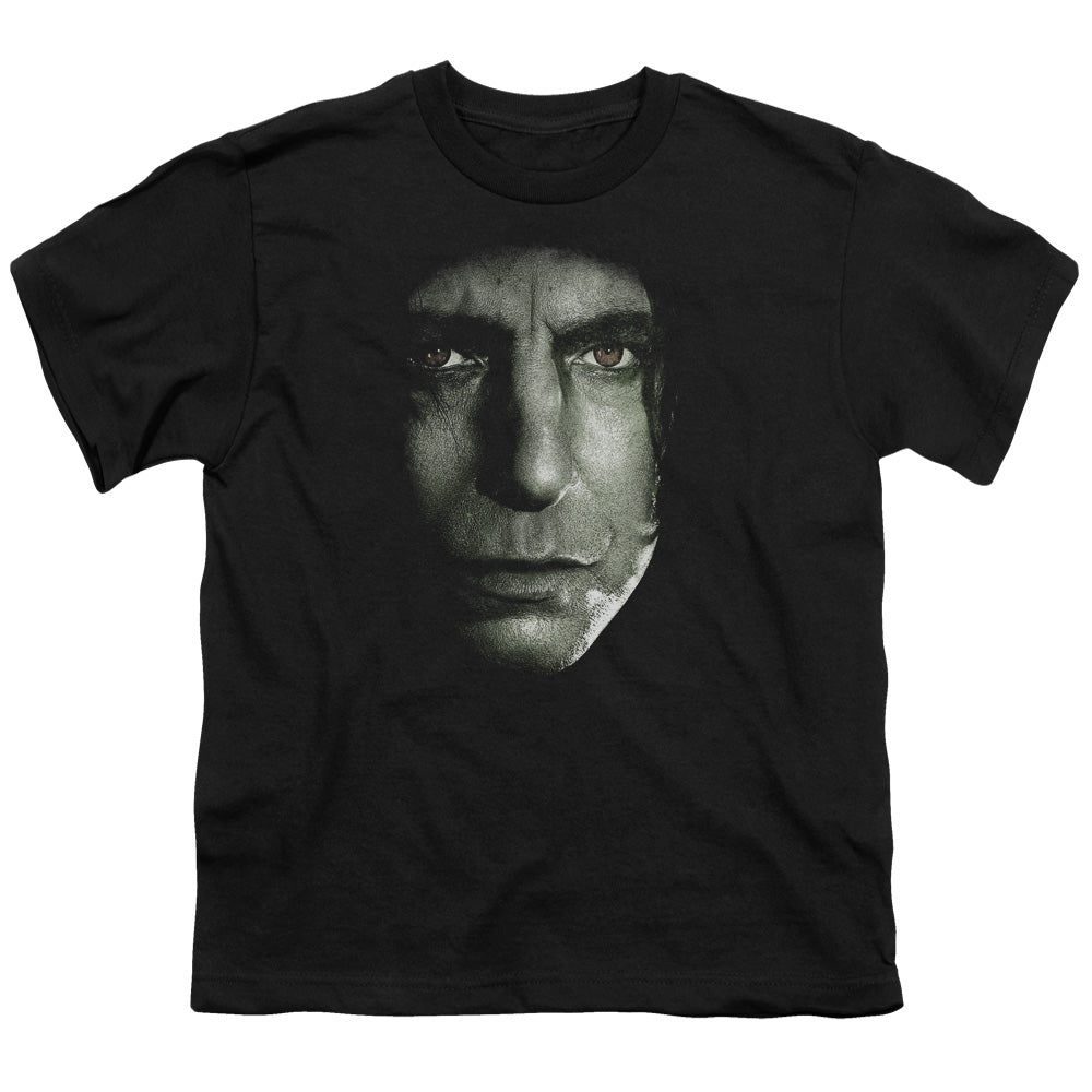 Harry Potter Snape Head Kids Youth T Shirt Black Officially Licensed