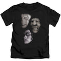 Harry Potter Villian Heads Juvenile Kids Youth T Shirt Black Officially Licensed