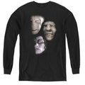 Harry Potter Villian Heads Long Sleeve Kids Youth T Shirt Black Officially Licensed