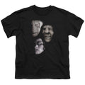 Harry Potter Villian Heads Kids Youth T Shirt Black Officially Licensed