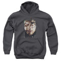 Harry Potter It All Ends Here Kids Youth Hoodie Charcoal Officially Licensed