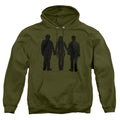 Harry Potter Three Stand Alone Mens Hoodie Military Green Officially Licensed