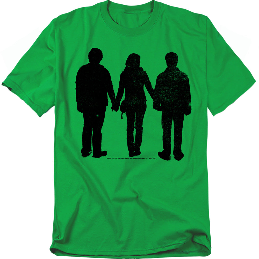 Harry Potter Three Stand Alone Mens T Shirt Military Green Officially Licensed