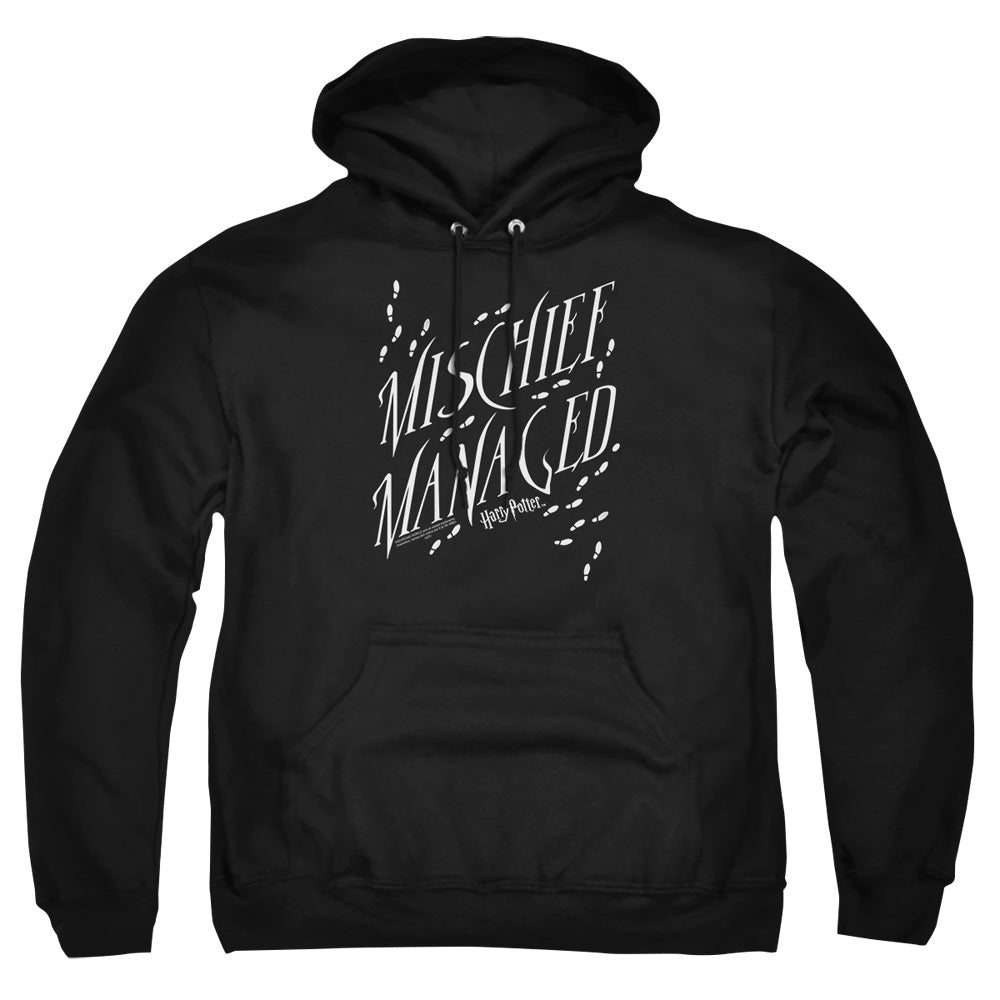 Harry Potter Mischief Managed 4 Mens Hoodie Black Officially Licensed