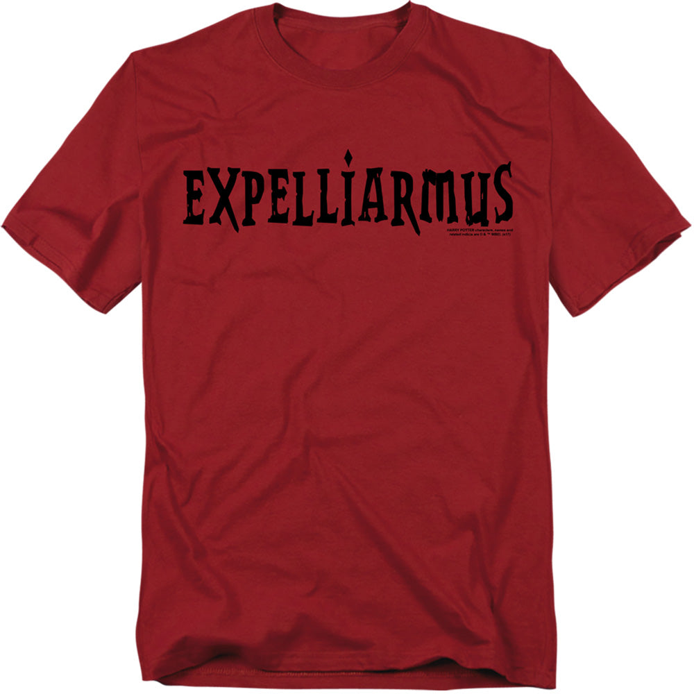 Harry Potter Expelliarmus Mens T Shirt Cardinal Officially Licensed
