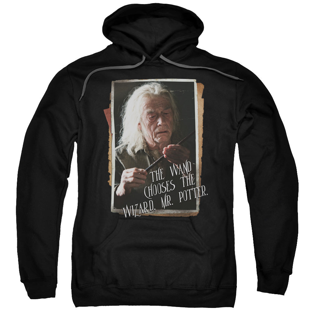 Harry Potter Olivander Mens Hoodie Black Officially Licensed