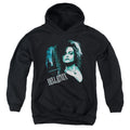 Harry Potter Bellatrix Closeup Kids Youth Hoodie Black Officially Licensed