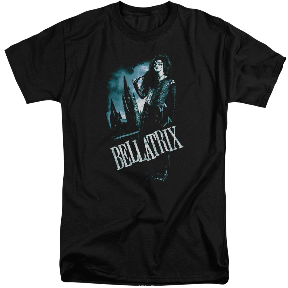 Harry Potter Bellatrix Full Body Mens Tall T Shirt Black Officially Licensed