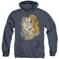 Harry Potter Luna Closeup Heather Mens Hoodie Navy Blue Officially Licensed
