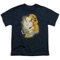Harry Potter Luna Closeup Kids Youth T Shirt Navy Blue Officially Licensed