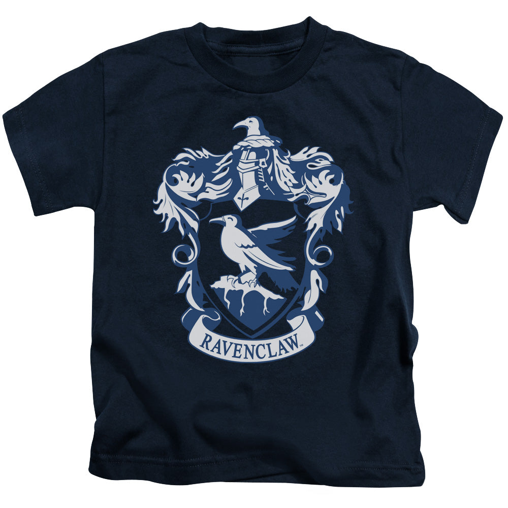Harry Potter Ravenclaw Crest Juvenile Kids Youth T Shirt Navy Blue Officially Licensed