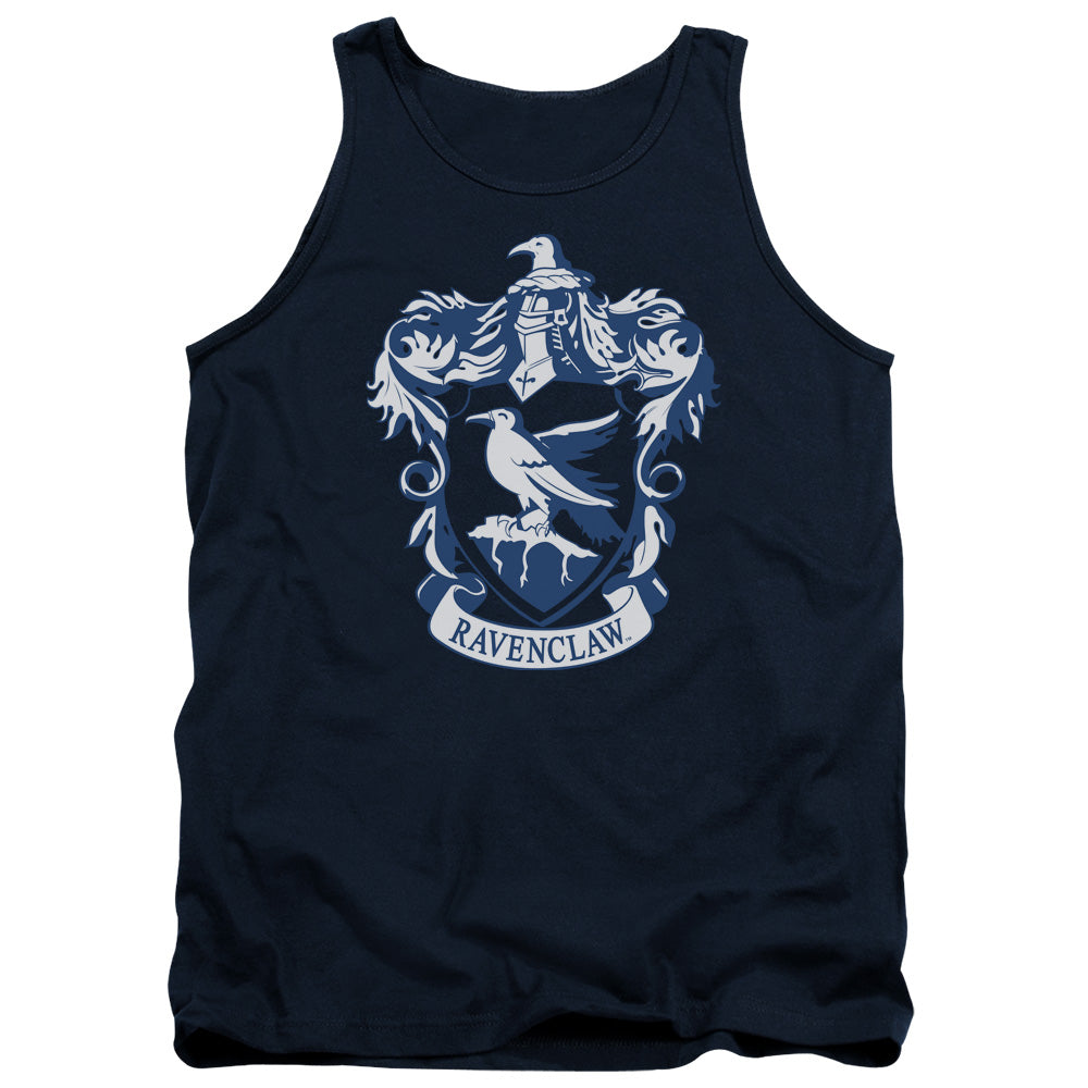 Harry Potter Ravenclaw Crest Mens Tank Top Shirt Navy Blue Officially Licensed