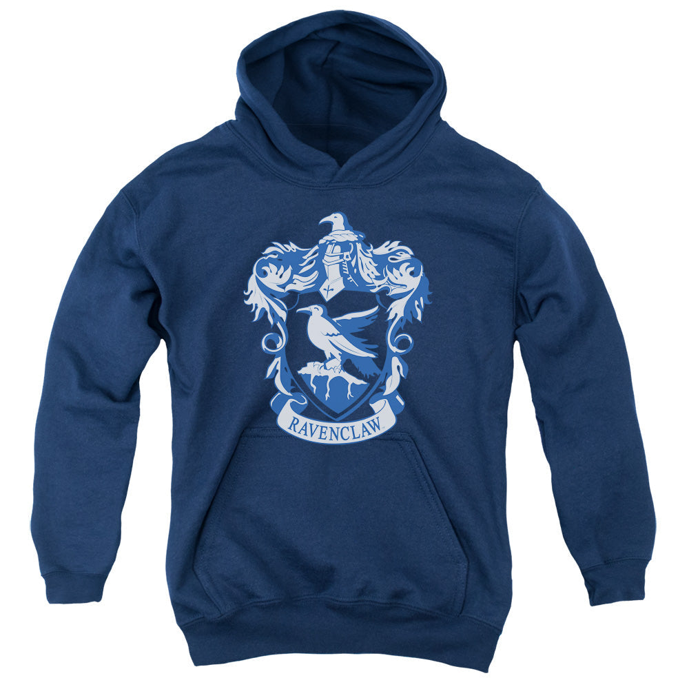 Harry Potter Ravenclaw Crest Kids Youth Hoodie Navy Blue Officially Licensed