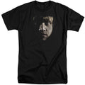 Harry Potter Ron Poster Head Mens Tall T Shirt Black Officially Licensed