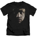 Harry Potter Ron Poster Head Juvenile Kids Youth T Shirt Black Officially Licensed