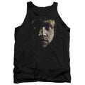 Harry Potter Ron Poster Head Mens Tank Top Shirt Black Officially Licensed