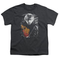 Harry Potter Ron Portrait Kids Youth T Shirt Charcoal Officially Licensed