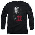 Harry Potter Draco Portrait Mens Long Sleeve Shirt Black Officially Licensed Officially Licensed