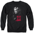 Harry Potter Draco Portrait Mens Crewneck Sweatshirt Black Officially Licensed