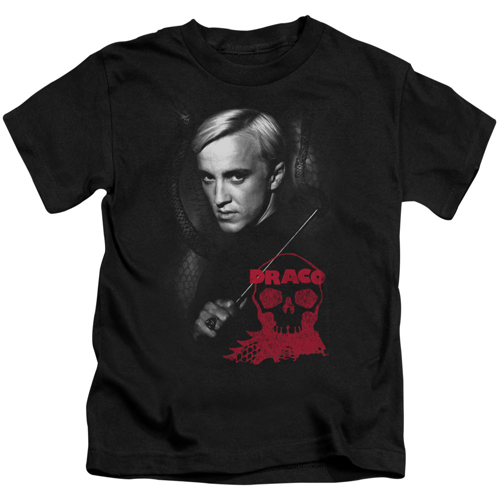 Harry Potter Draco Portrait Juvenile Kids Youth T Shirt Black Officially Licensed
