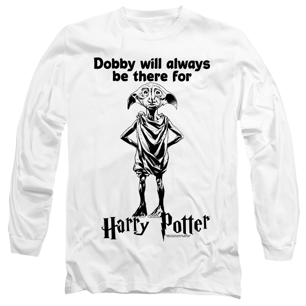 Harry Potter Always Be There Mens Long Sleeve Shirt White Officially Licensed Officially Licensed
