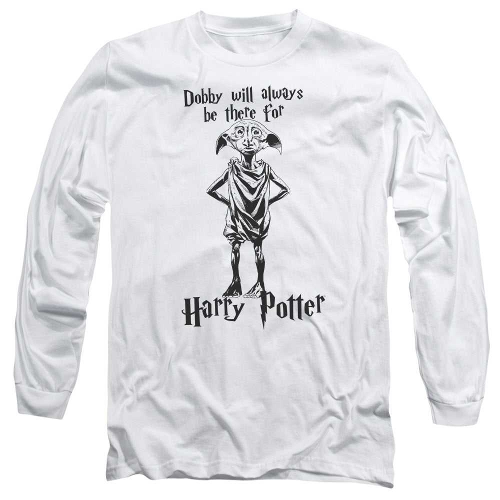 Harry Potter Always Be There Mens Long Sleeve Shirt White Officially Licensed Officially Licensed