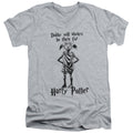 Harry Potter Always Be There Mens Slim Fit V-Neck T Shirt Athletic Heather Officially Licensed