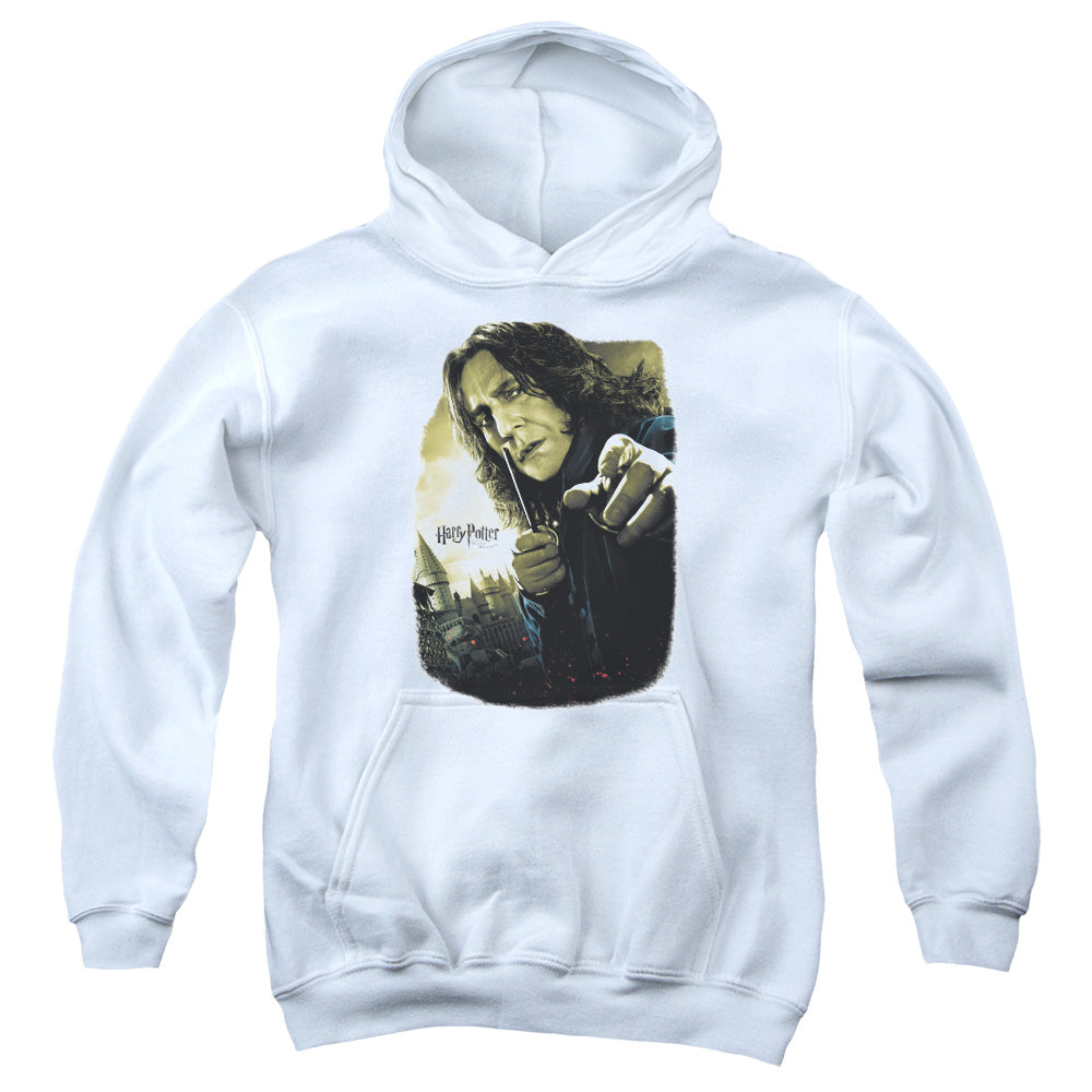 Harry Potter Snape Poster Kids Youth Hoodie White Officially Licensed