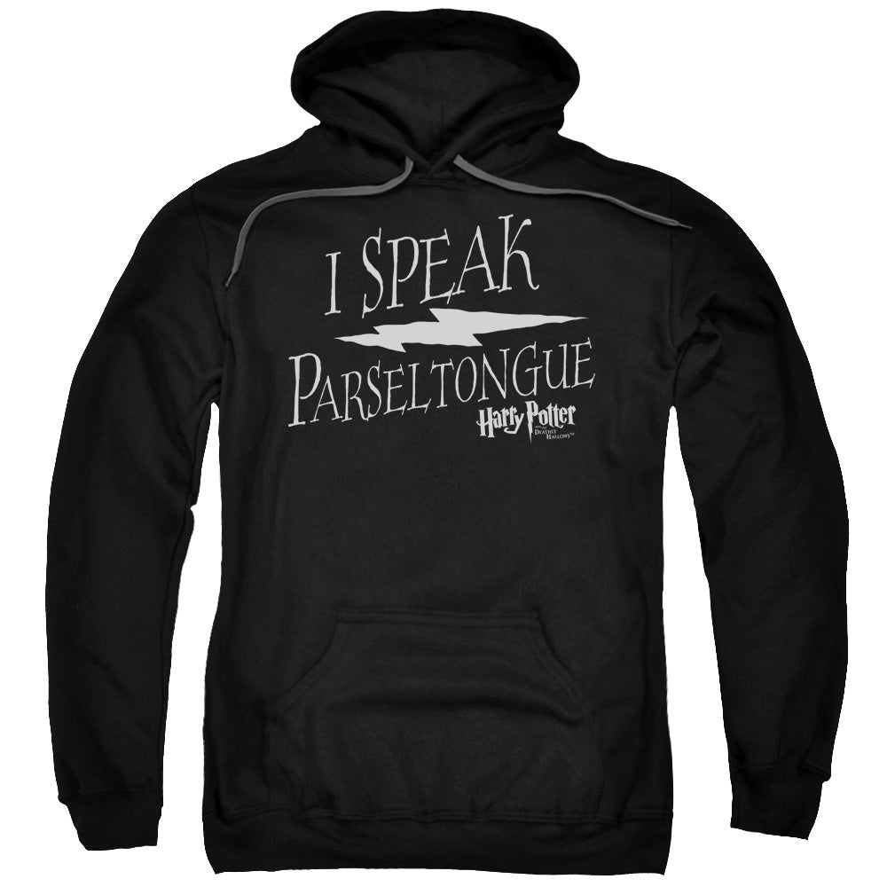 Harry Potter I Speak Parseltongue Mens Hoodie Black Officially Licensed