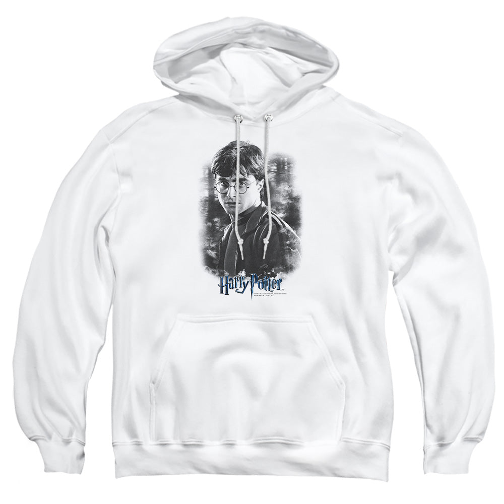 Harry Potter Harry In The Woods Mens Hoodie White Officially Licensed