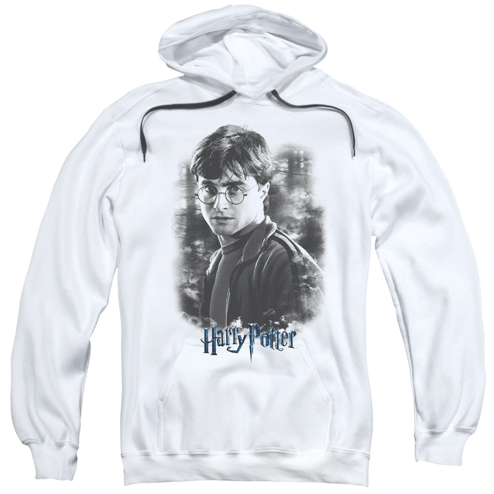 Harry Potter Harry In The Woods Mens Hoodie White Officially Licensed