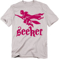 Harry Potter Seeker Mens T Shirt Silver Officially Licensed