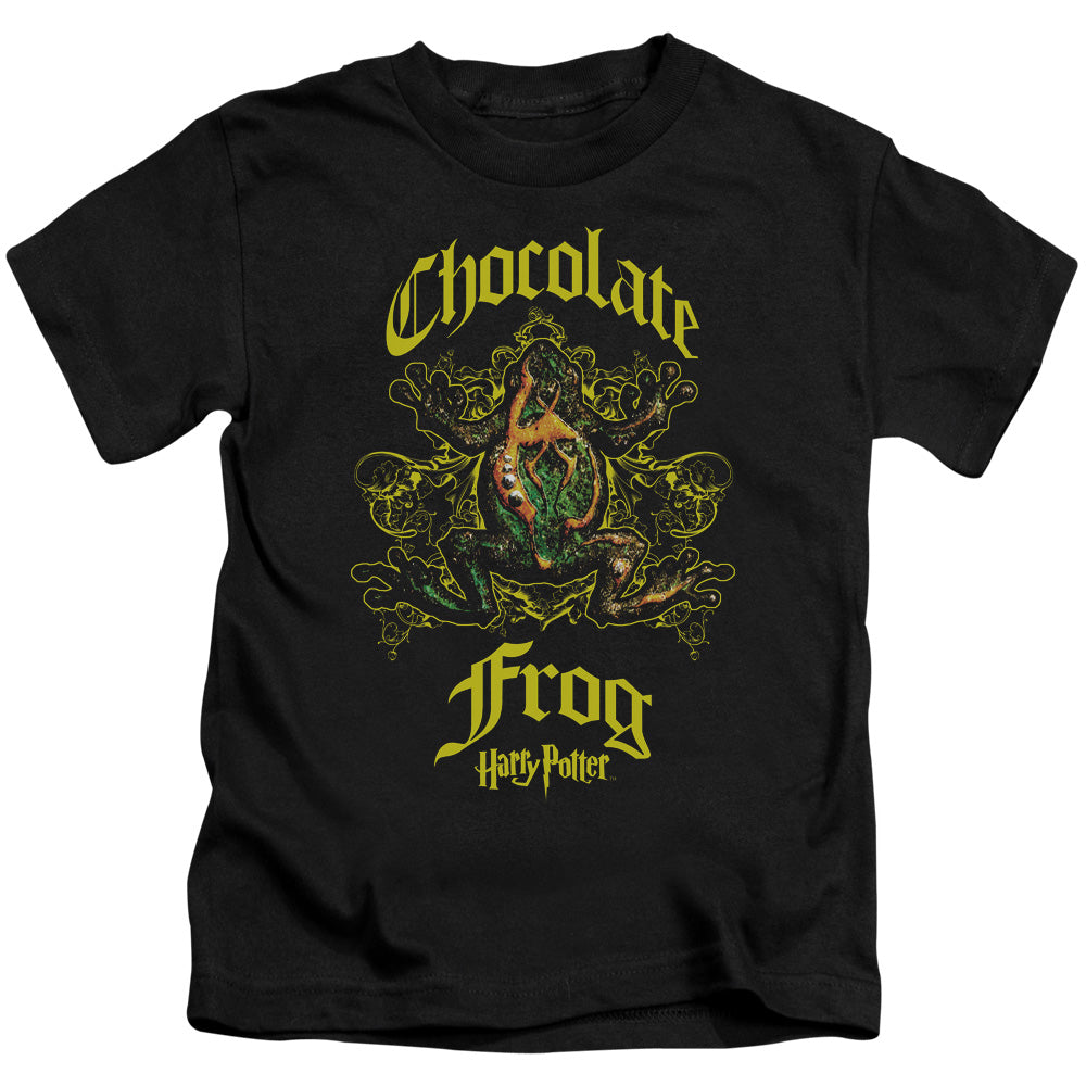 Harry Potter Chocolate Frog Juvenile Kids Youth T Shirt Black Officially Licensed
