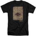 Harry Potter Marauders Map Mens Tall T Shirt Black Officially Licensed