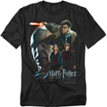 Harry Potter Final Fight Mens T Shirt Black Officially Licensed