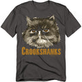 Harry Potter Crookshanks Mens T Shirt Black Officially Licensed