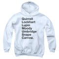 Harry Potter Professors Kids Youth Hoodie White Officially Licensed