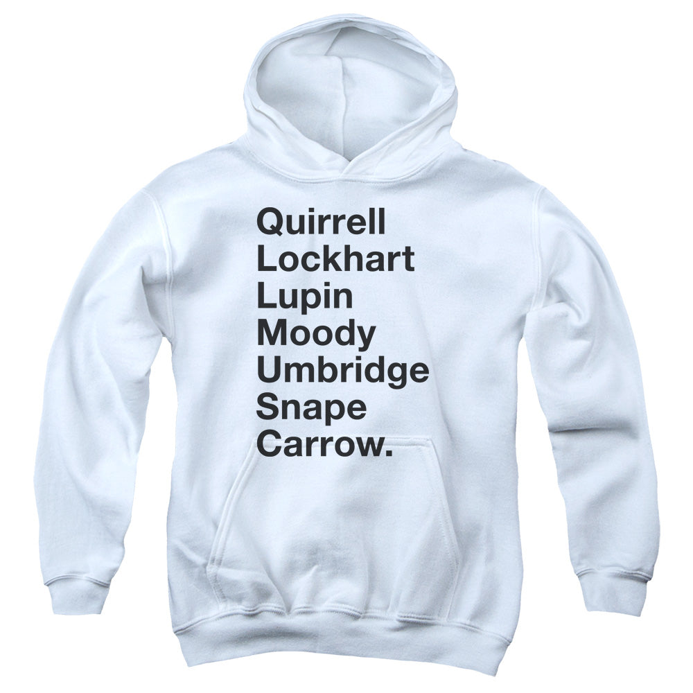 Harry Potter Professors Kids Youth Hoodie White Officially Licensed
