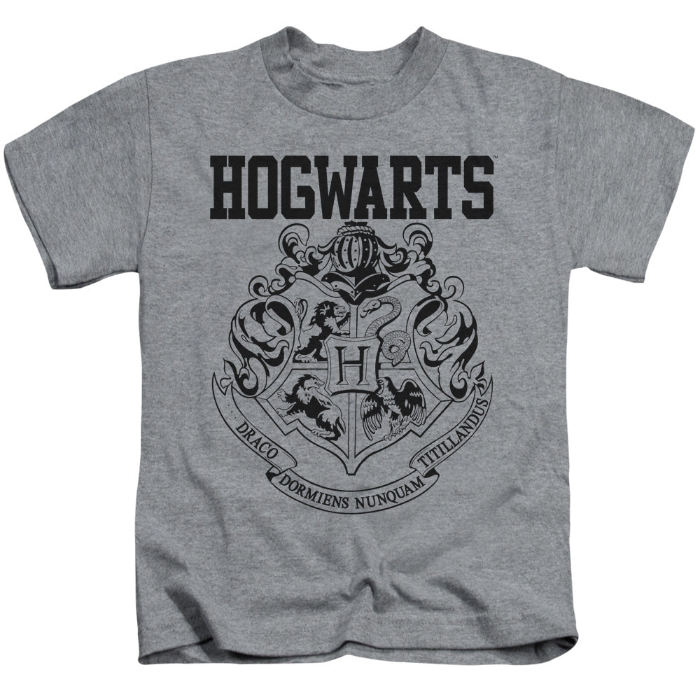 Harry Potter Hogwarts Athletic Juvenile Kids Youth T Shirt Athletic Heather Officially Licensed