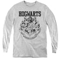 Harry Potter Hogwarts Athletic Long Sleeve Kids Youth T Shirt Athletic Heather Officially Licensed