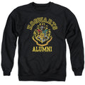 Harry Potter Hogwarts Alumni Mens Crewneck Sweatshirt Black Officially Licensed