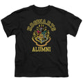Harry Potter Hogwarts Alumni Kids Youth T Shirt Black Officially Licensed