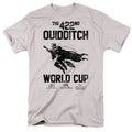 Harry Potter World Cup Mens T Shirt Silver Officially Licensed