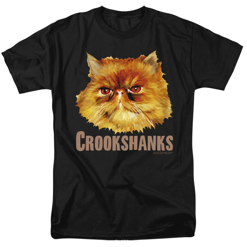 Harry Potter Crookshanks Color Mens T Shirt Black Officially Licensed